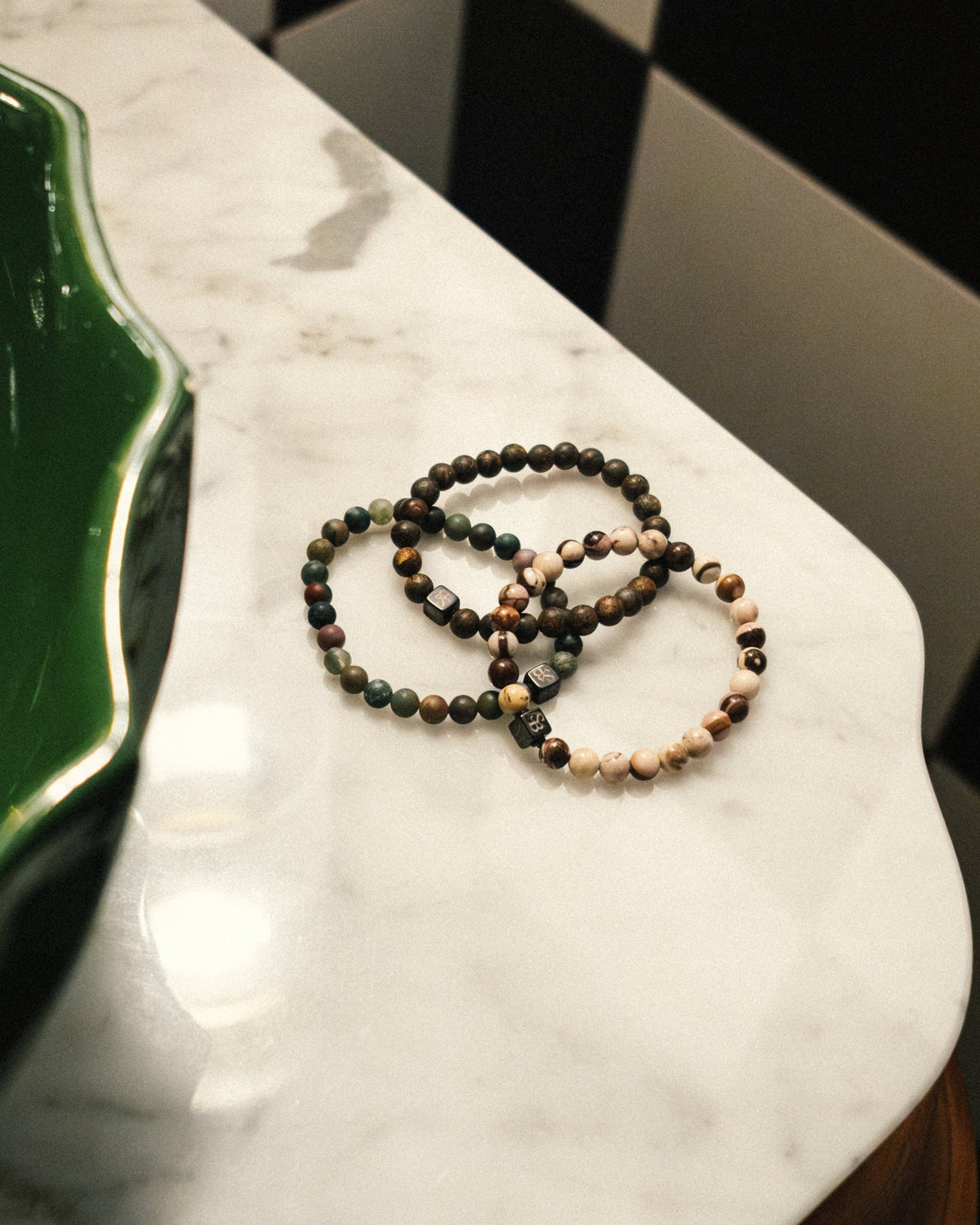 Stoney Bracelets 6mm Originals Collection Women's Natural Stone Bracelets