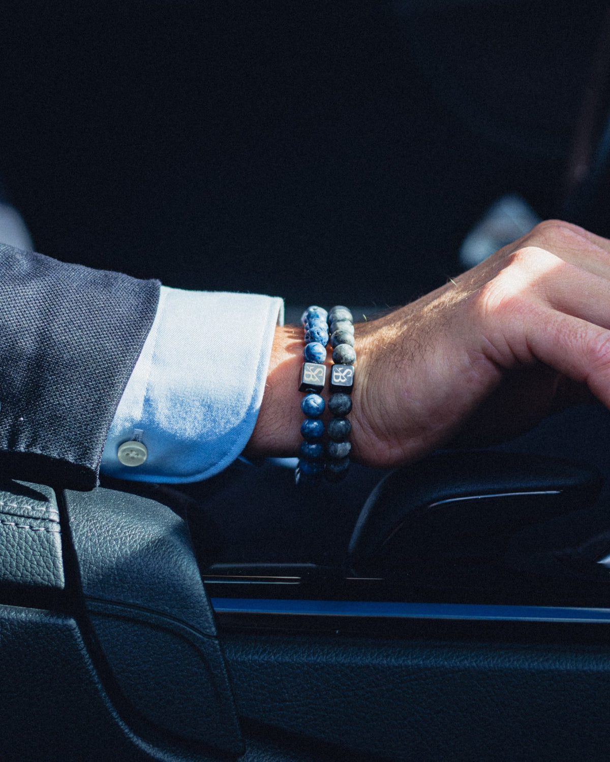 Stoney Bracelets 8mm Premium Collectie afbeelding Natuusteen armbanden