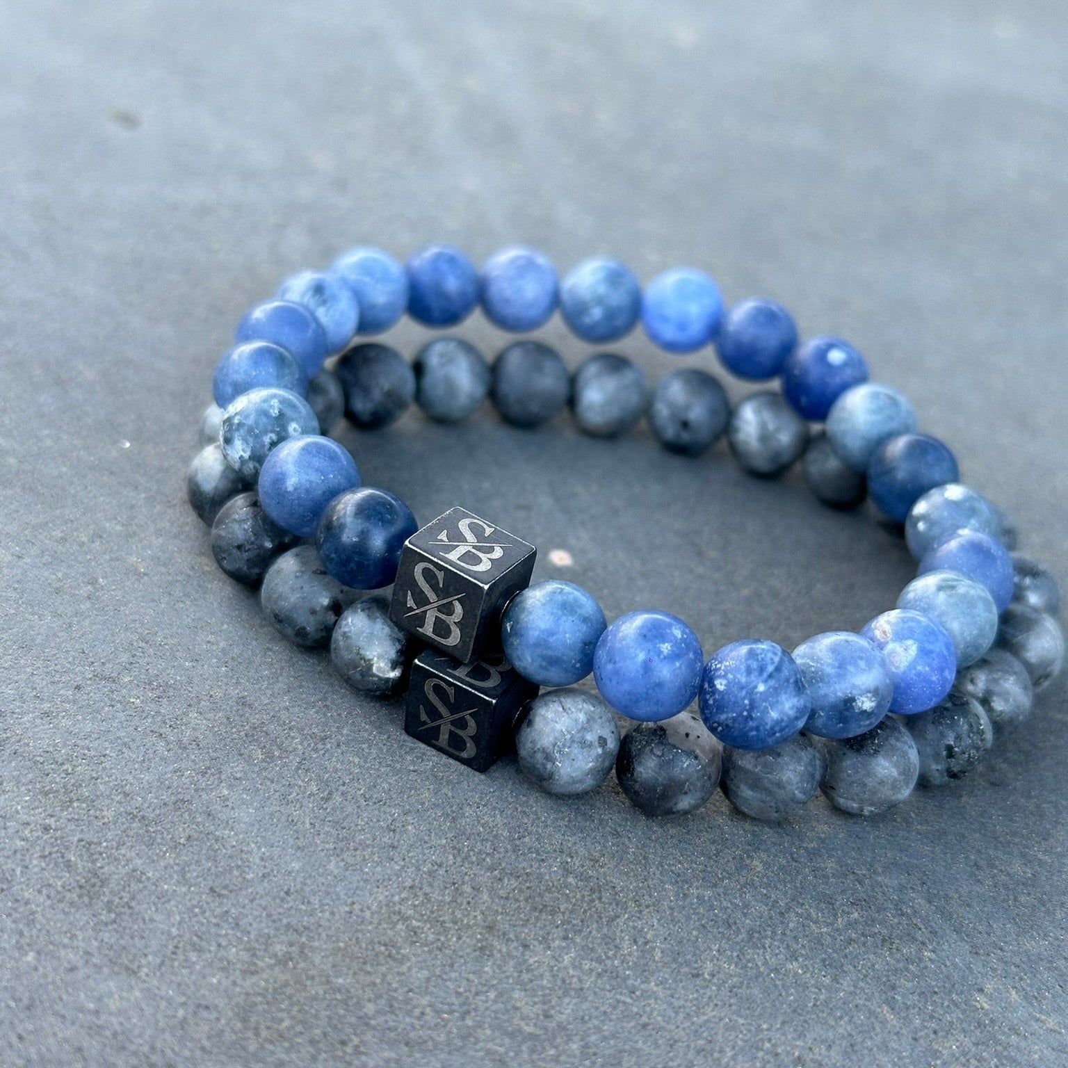 Matte Lapis Lazuli Set (8mm)