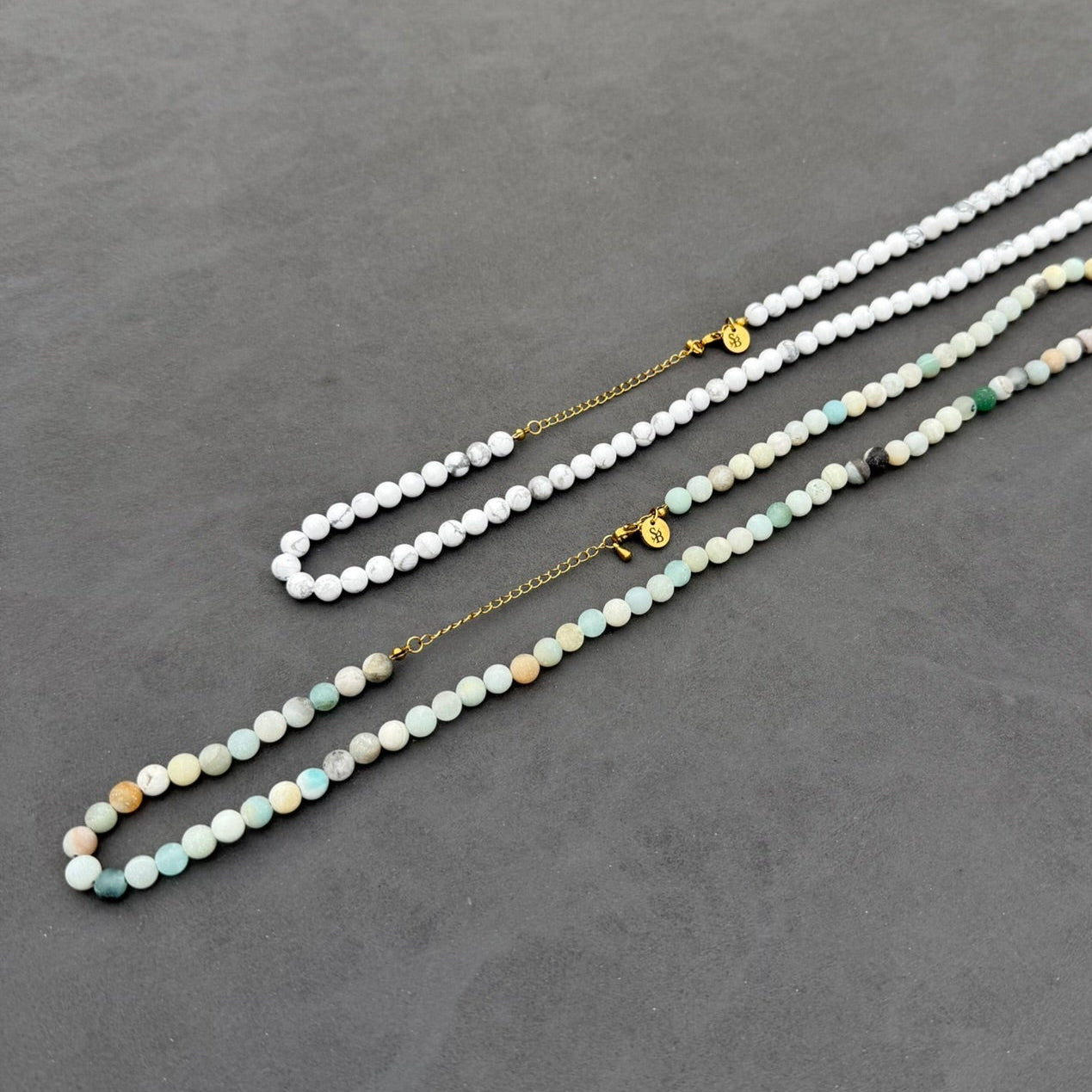 Ocean Soul Necklace (6mm) - Detail | Stoney Bracelets
