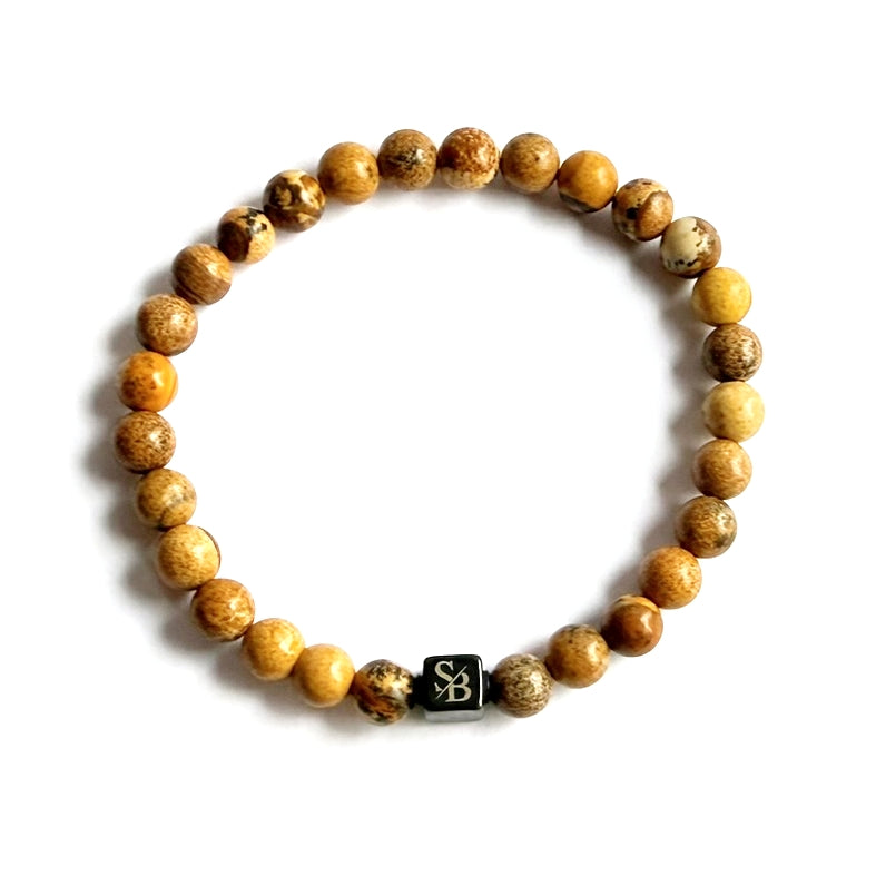 Matte Desert Jasper Stones (6mm)