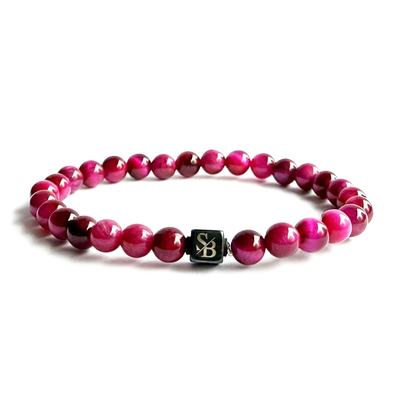 Rose Tiger Eye Stones (6mm)