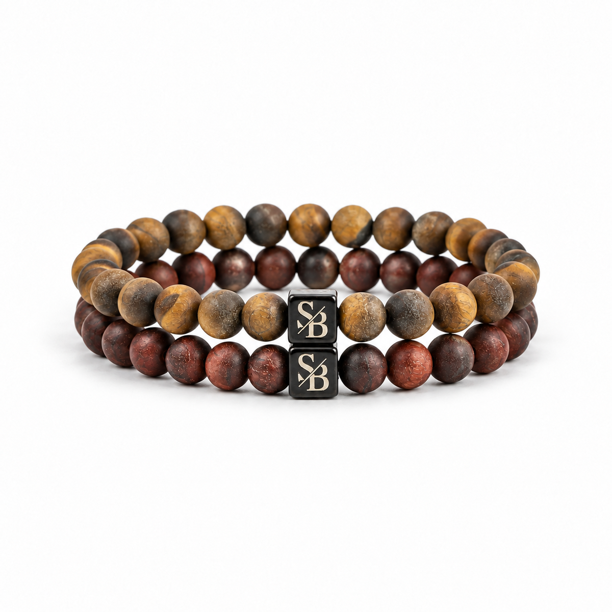 Matte Tiger Eye Set (8mm)