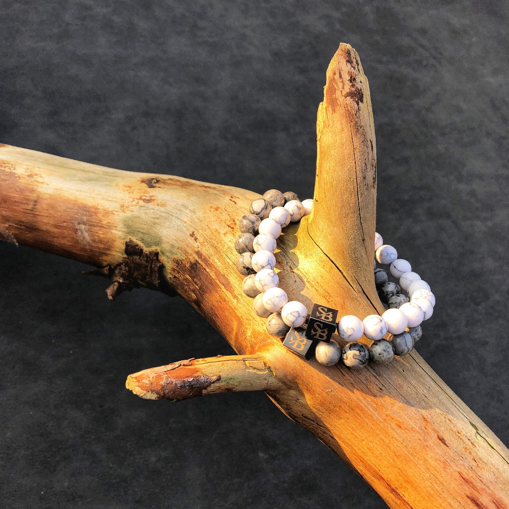 Double White Set (8mm)