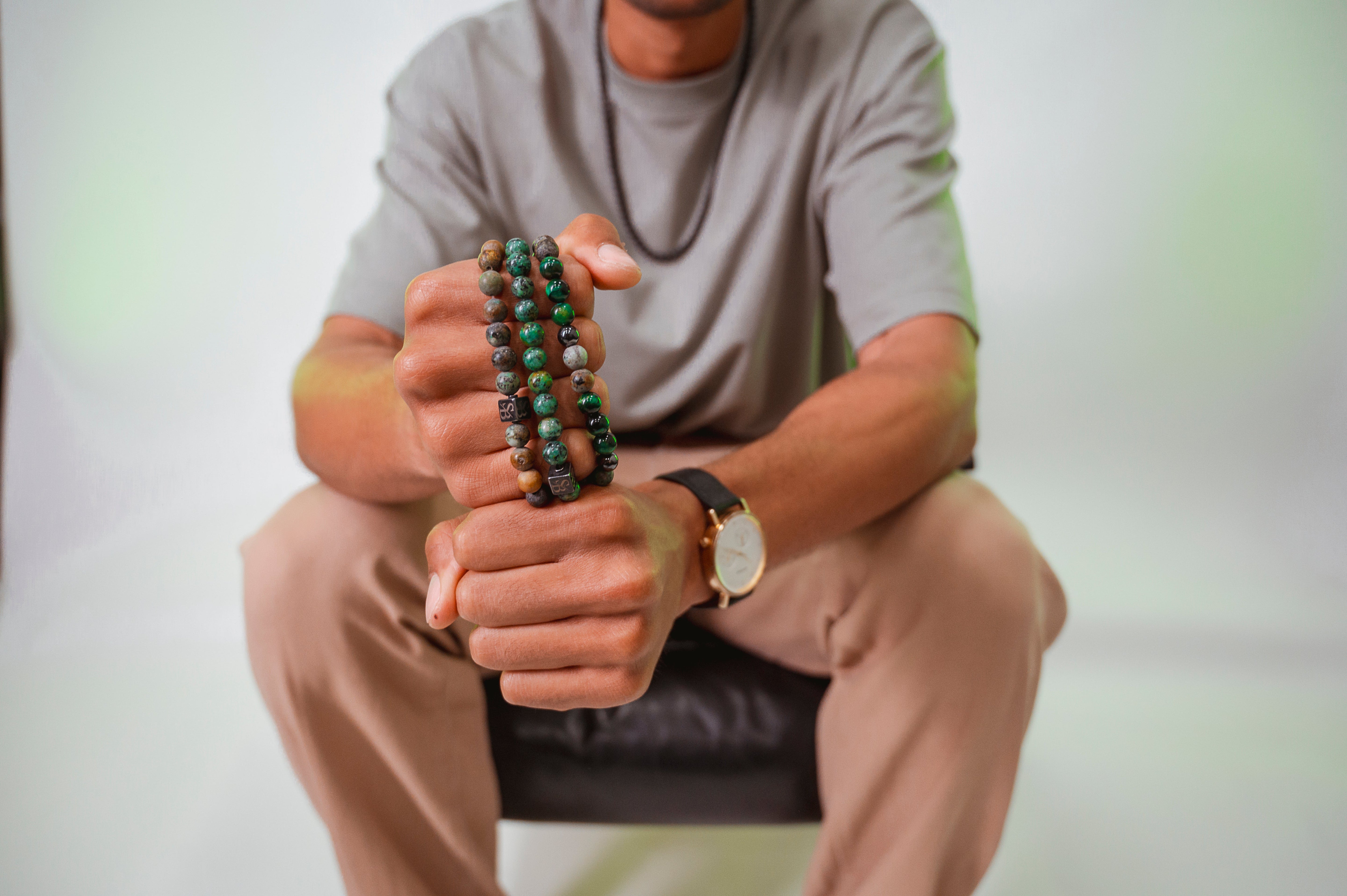 Stoney Bracelets Mixed 8mm Collectie Afbeelding 
