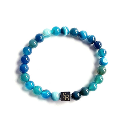 Brightening Blue Stones (8mm)