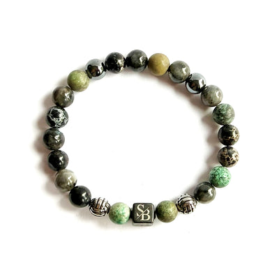 Hera | Silver+ Stones (8mm)