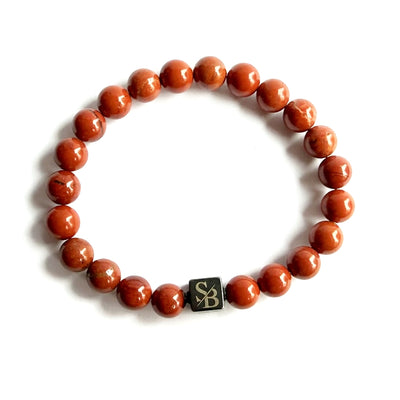 Red Sesame Stones (8mm)