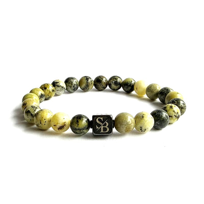 Gelbe Türkissteine ​​(8 mm)