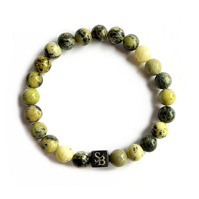 Gelbe Türkissteine ​​(8 mm)