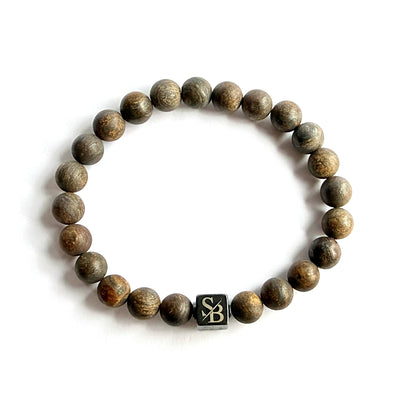 Matte Bronzitsteine ​​(8 mm)