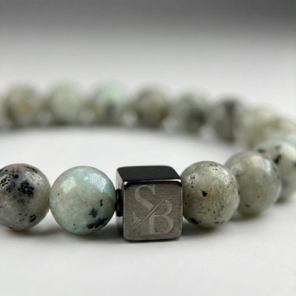 Kiwi Agate Stones (8mm)