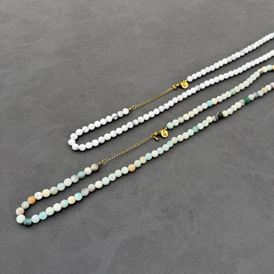 Ocean Soul Necklace (6mm) - Detail | Stoney Bracelets