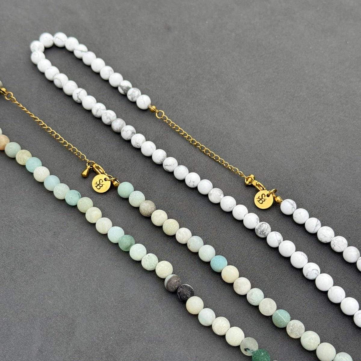 Ivory Veins Necklace (6mm)