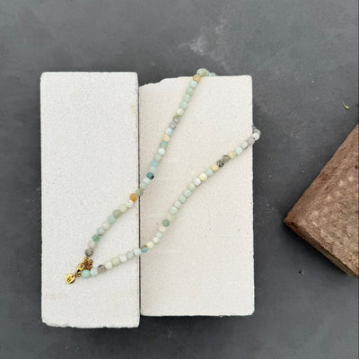 Ocean Soul Necklace (6mm) - Bovenaanzicht | Stoney Bracelets