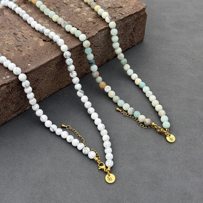 Ocean Soul Necklace (6mm) - Sfeerbeeld | Stoney Bracelets