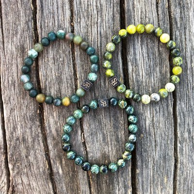 Triple Green Set (8mm)