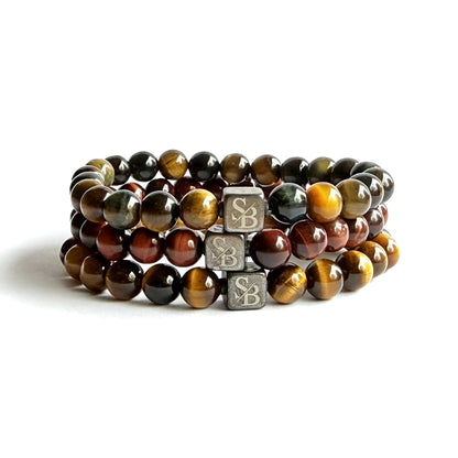 Threefold Tiger Set (8mm)