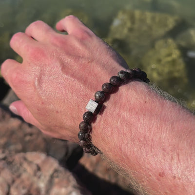 Coffee Snowflake Stones (8mm)