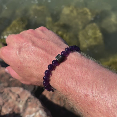 Amethyststeine ​​(8mm)