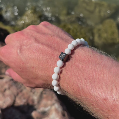 Snowflake Stones (8mm)